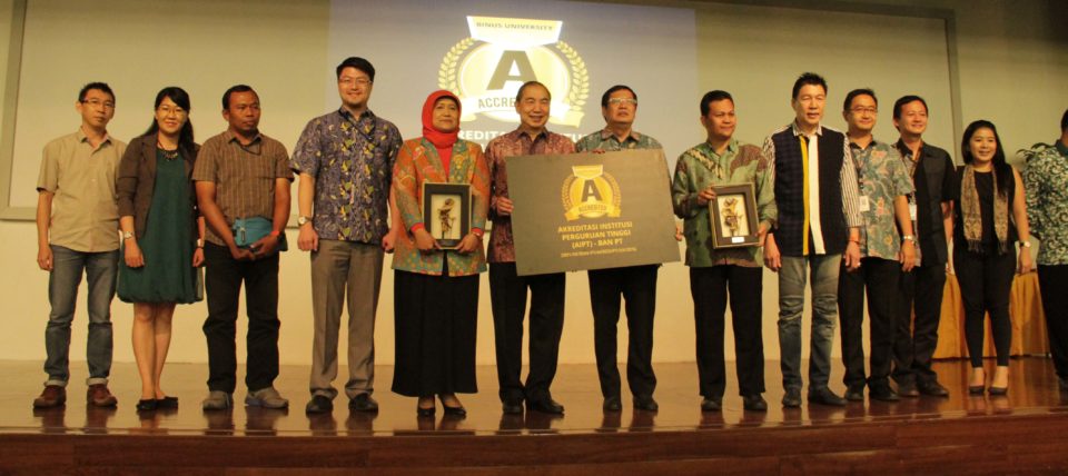 BINUS UNIVERSITY Terima Akreditasi Institusi (AIPT) Grade ...