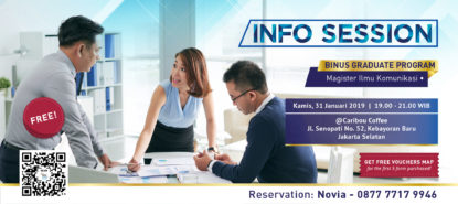 Info Session 31 Januari 2019 - Graduate Program